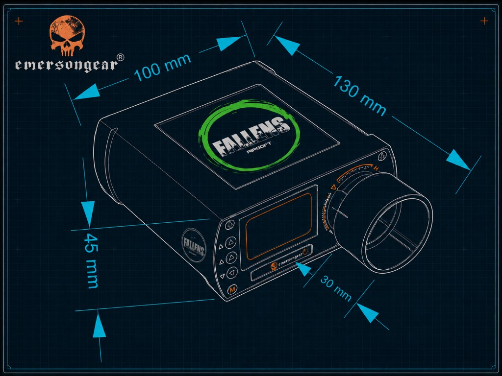 EM Chrono Bluetooth chronograph blueprint